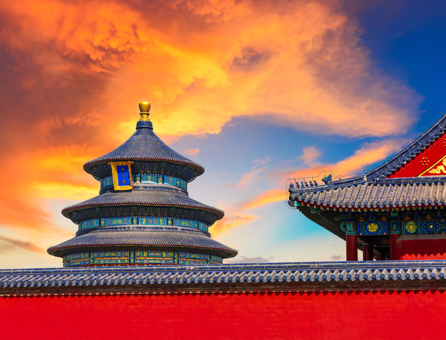 Templo del cielo en China